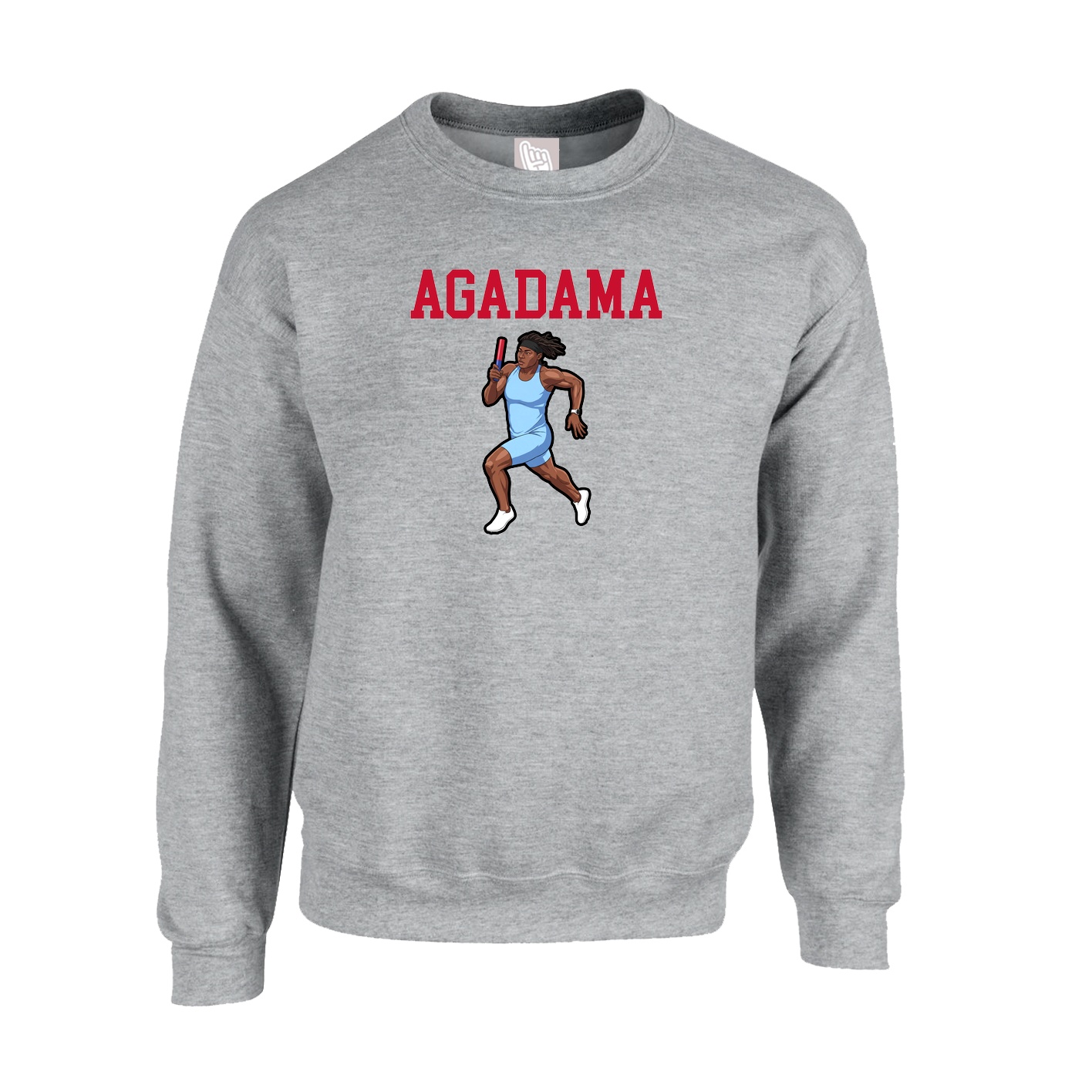 Fleece Crew — Shirsey in Grey
