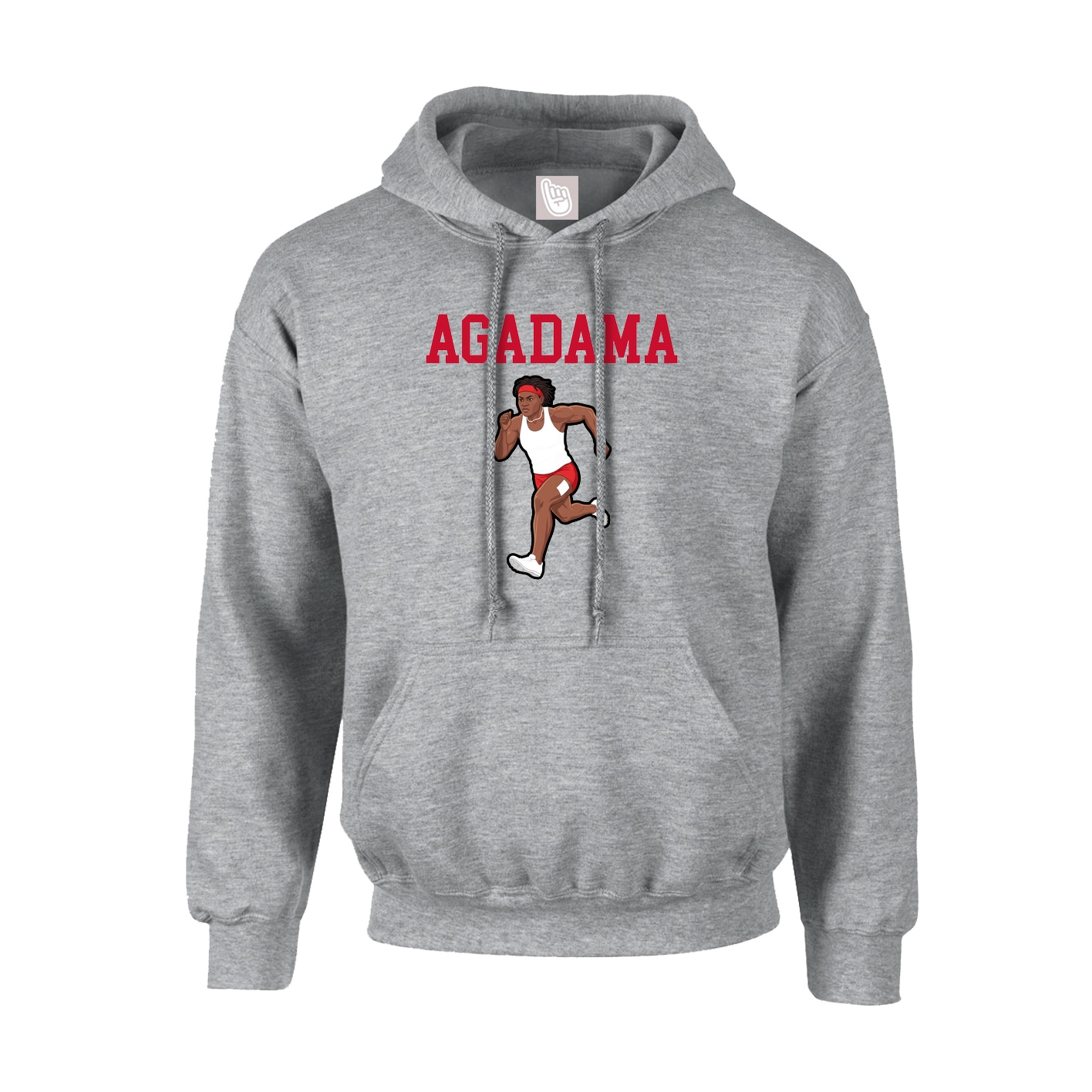 Hoodie — Shirsey in Grey