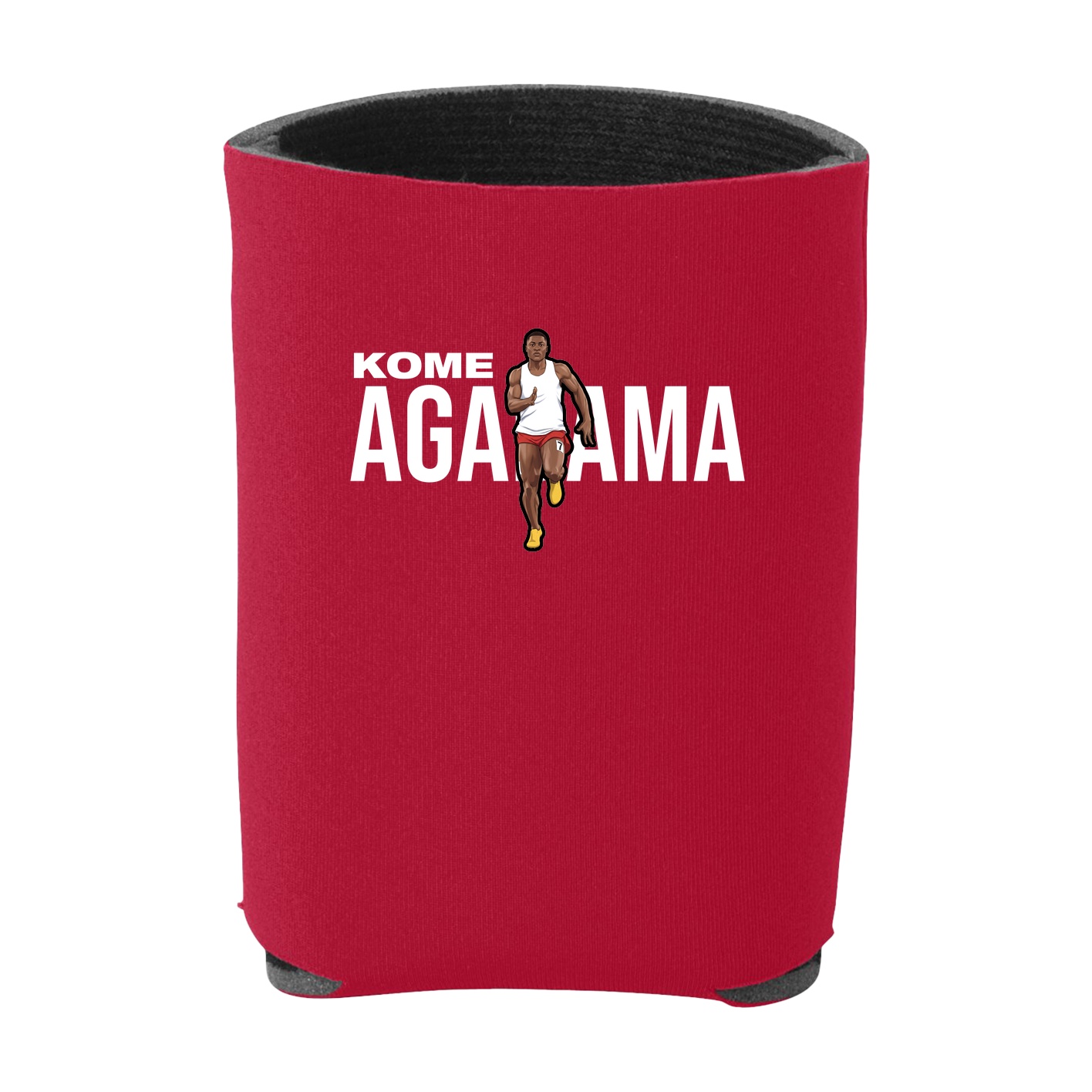 Can Holder — Player Name in Red