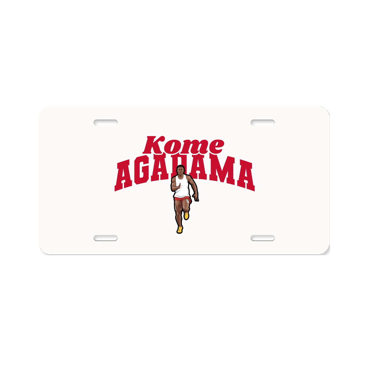 License Plate — Signature Arch in Classic