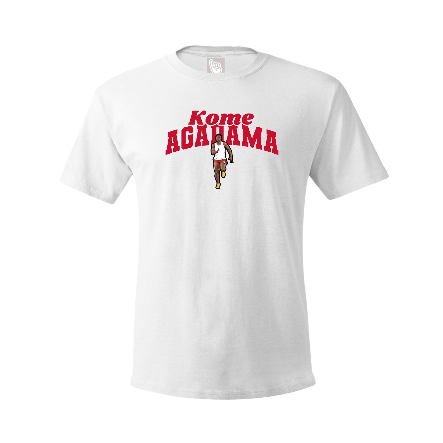 Youth Tee — Signature Arch in White