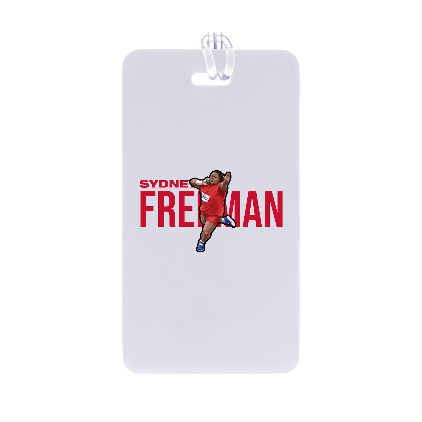 Bag Tag — Player Name in Classic