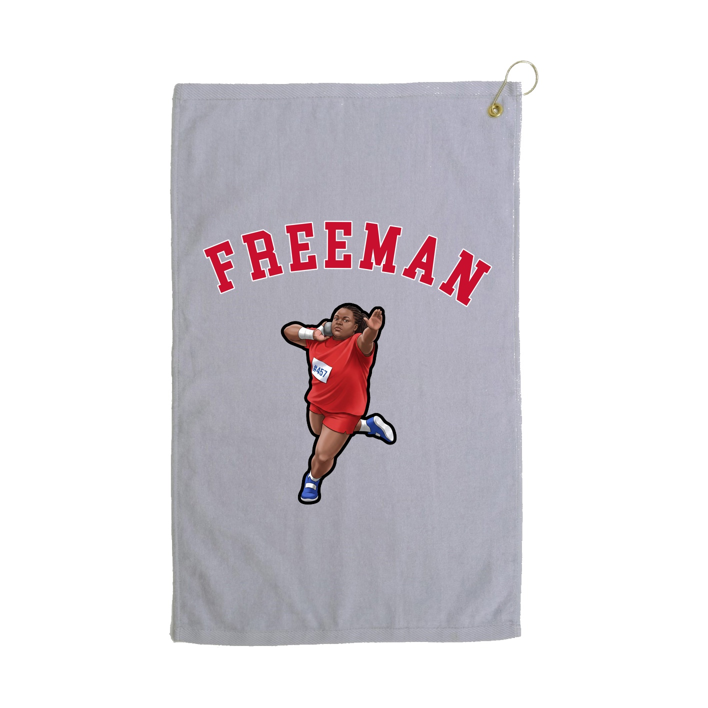 Golf Towel — Shirsey Arch in Grey