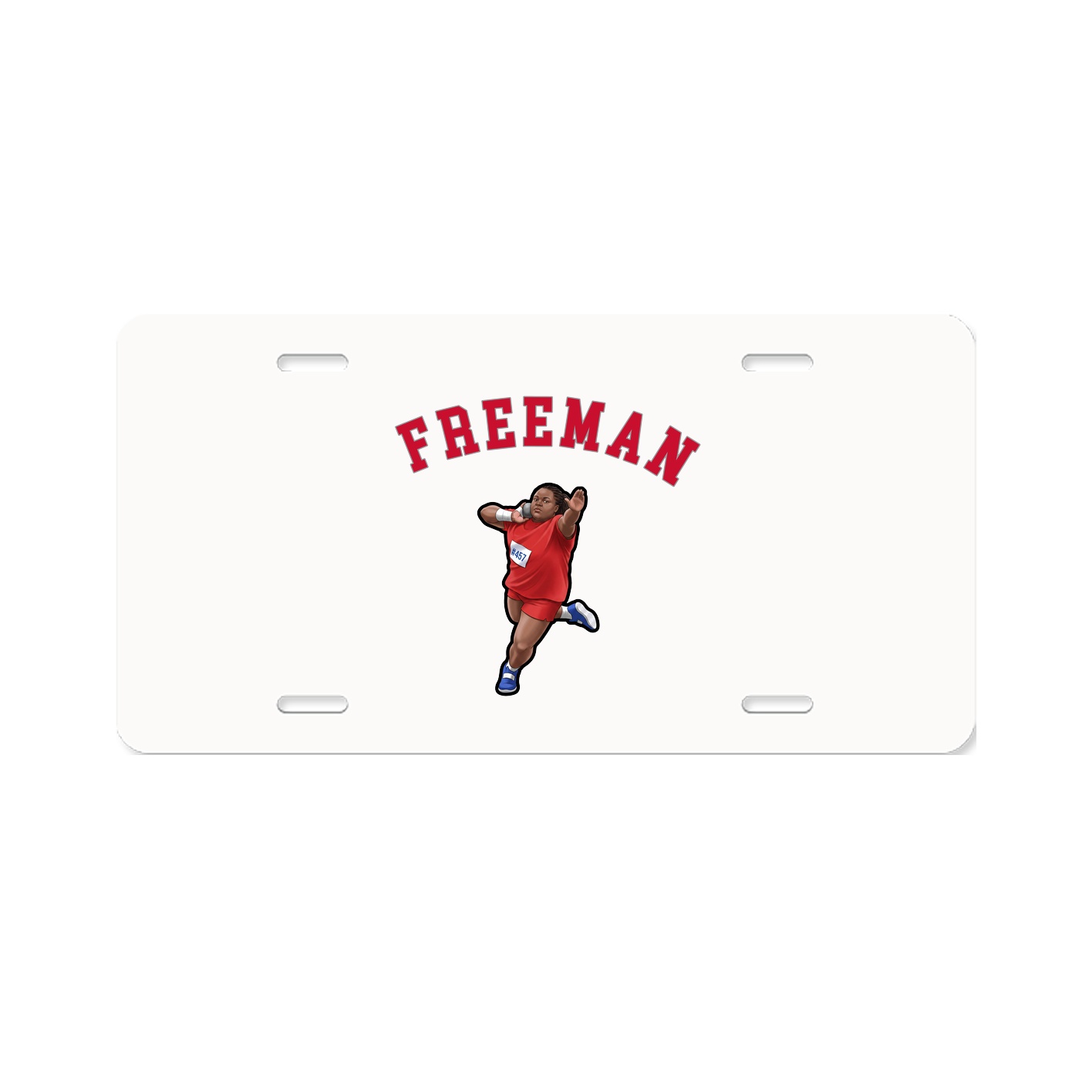 License Plate — Shirsey Arch in Classic