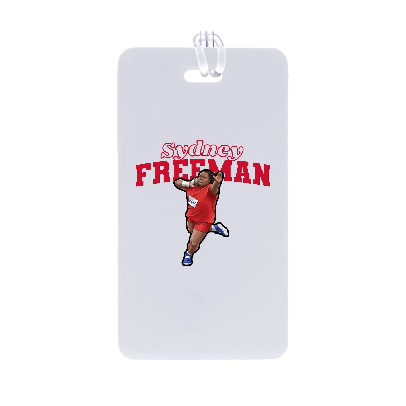 Bag Tag — Name Arch in Classic