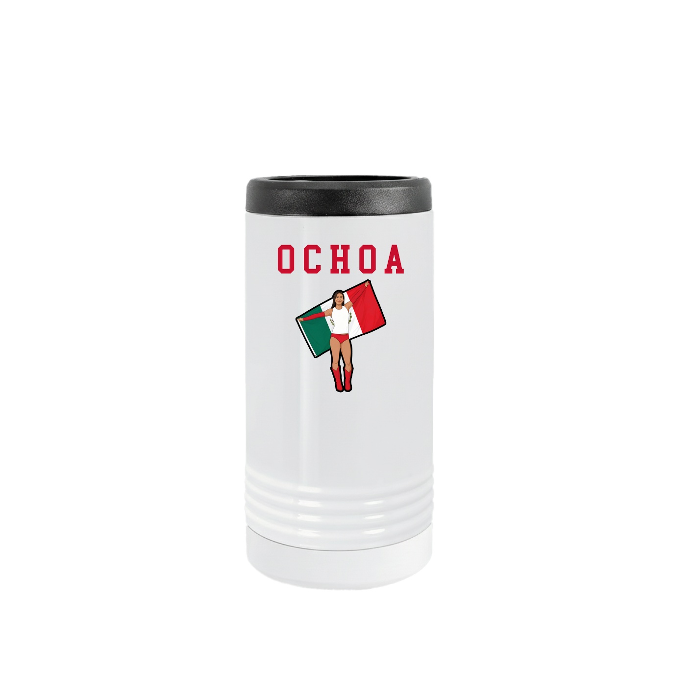 Slim Beverage Holder — Shirsey in White