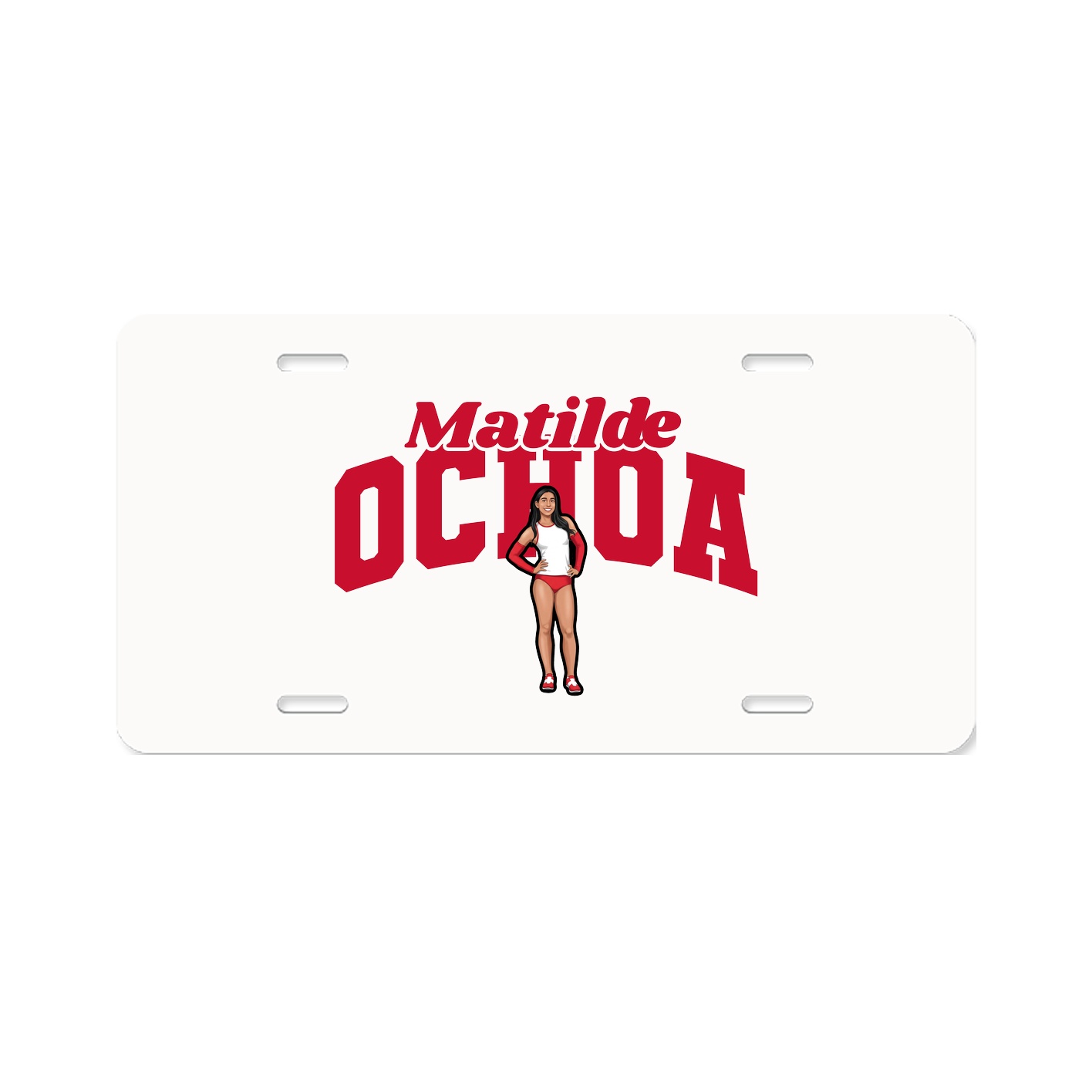 License Plate — Signature Arch in Classic