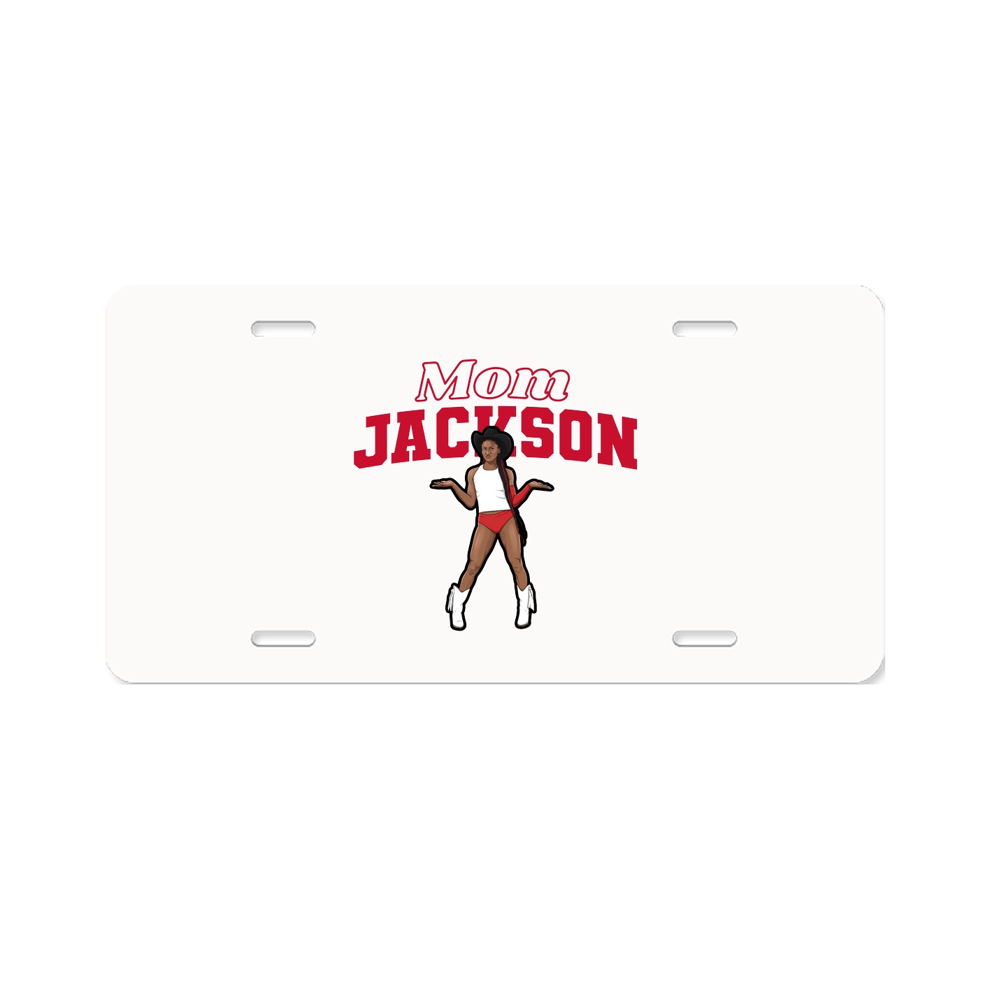 License Plate — Mothers Day Block in Classic