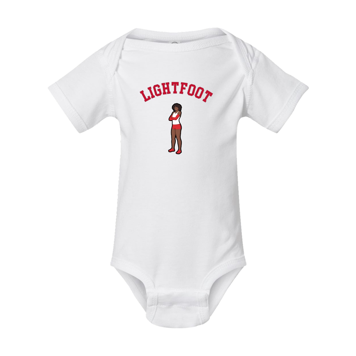 Baby Onesie — Shirsey Arch in White