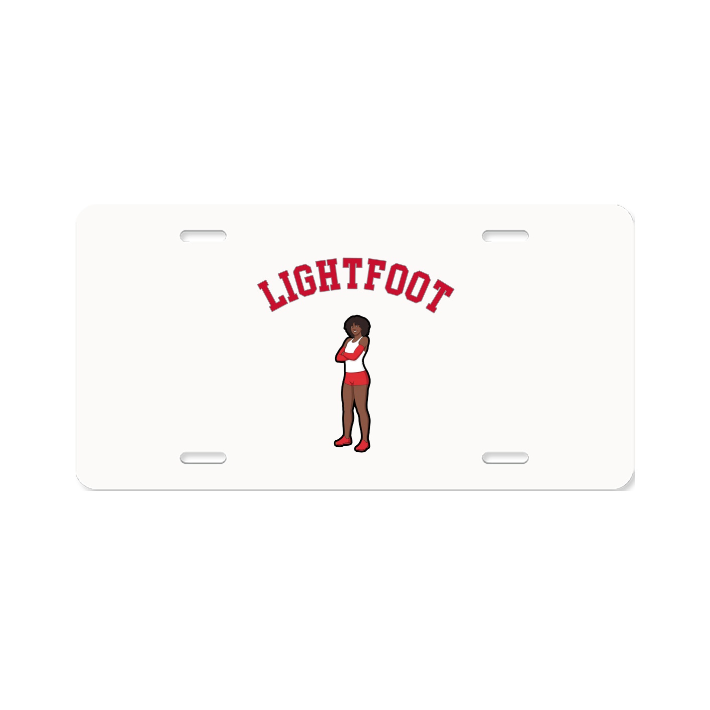 License Plate — Shirsey Arch in Classic