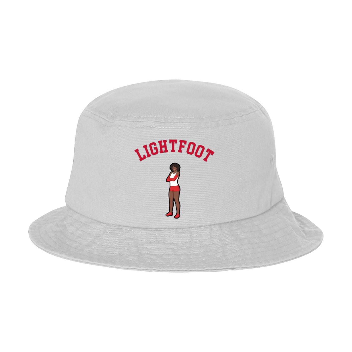 Bucket Cap — Shirsey Arch in White