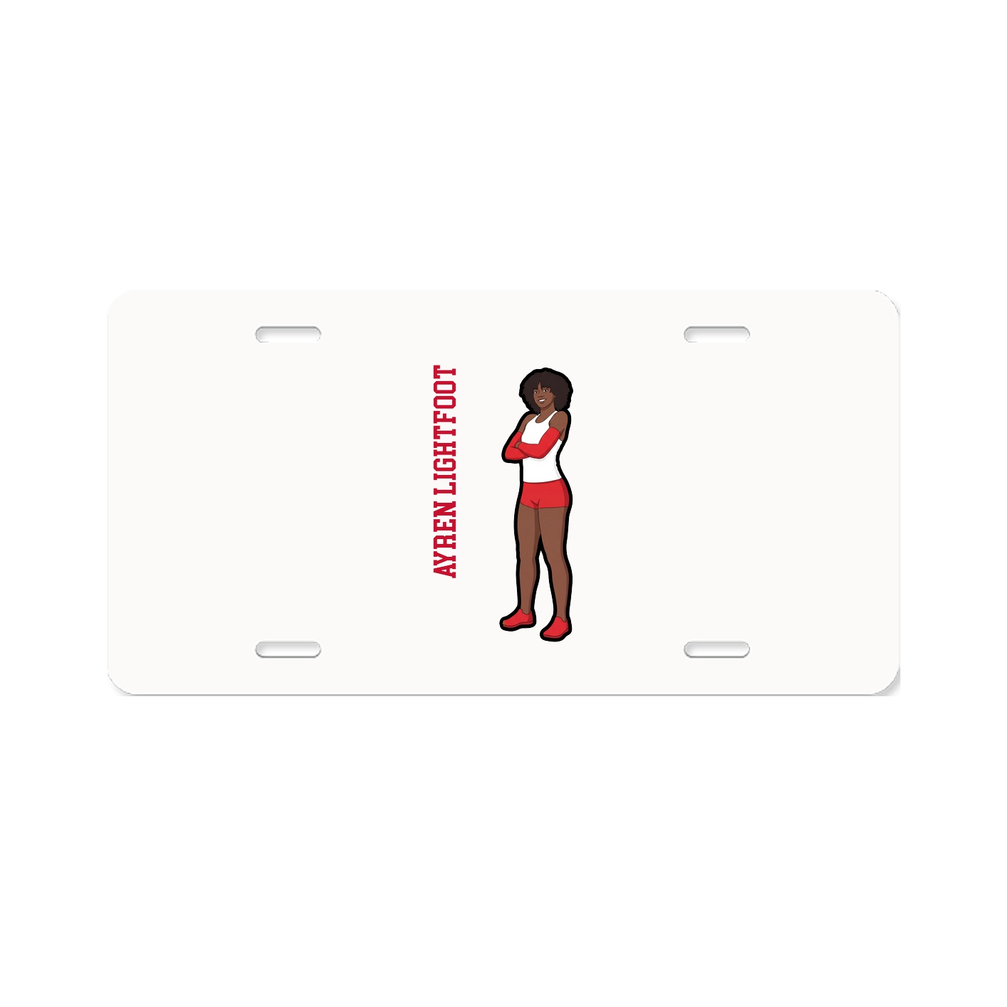 Aluminum License Plate