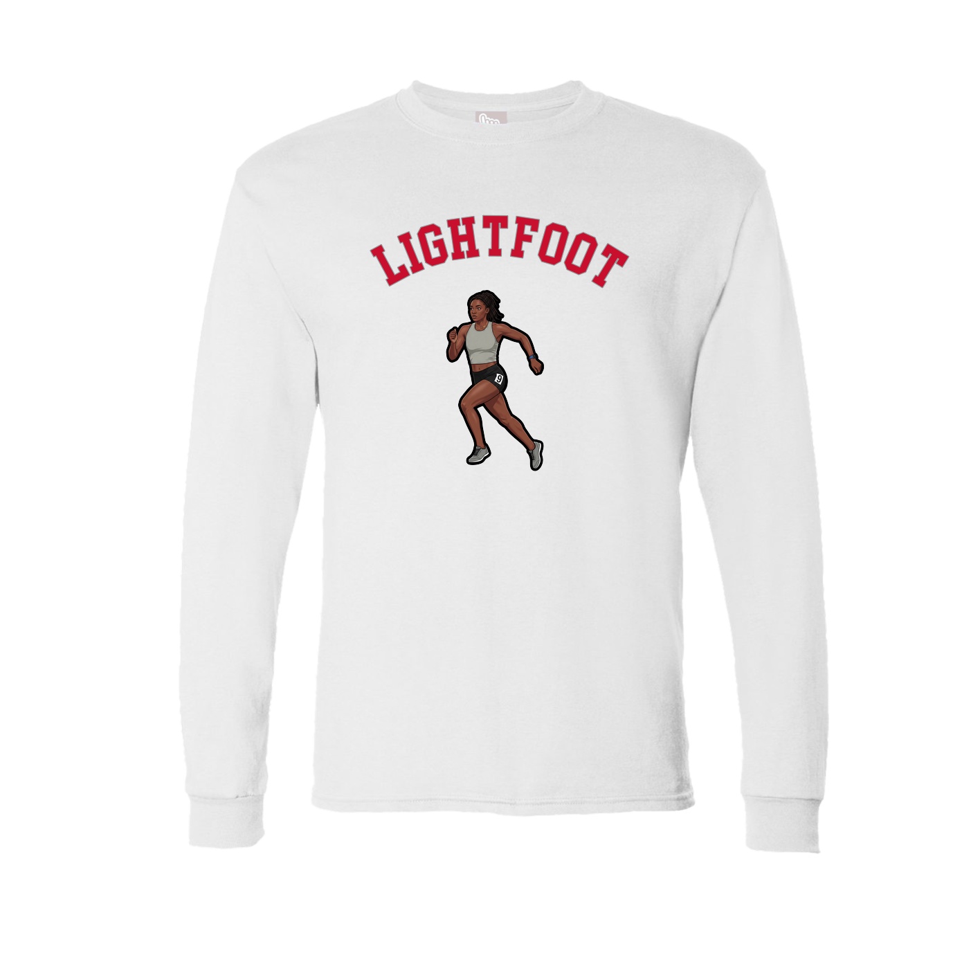 Long Sleeve Tee — Shirsey Arch in White