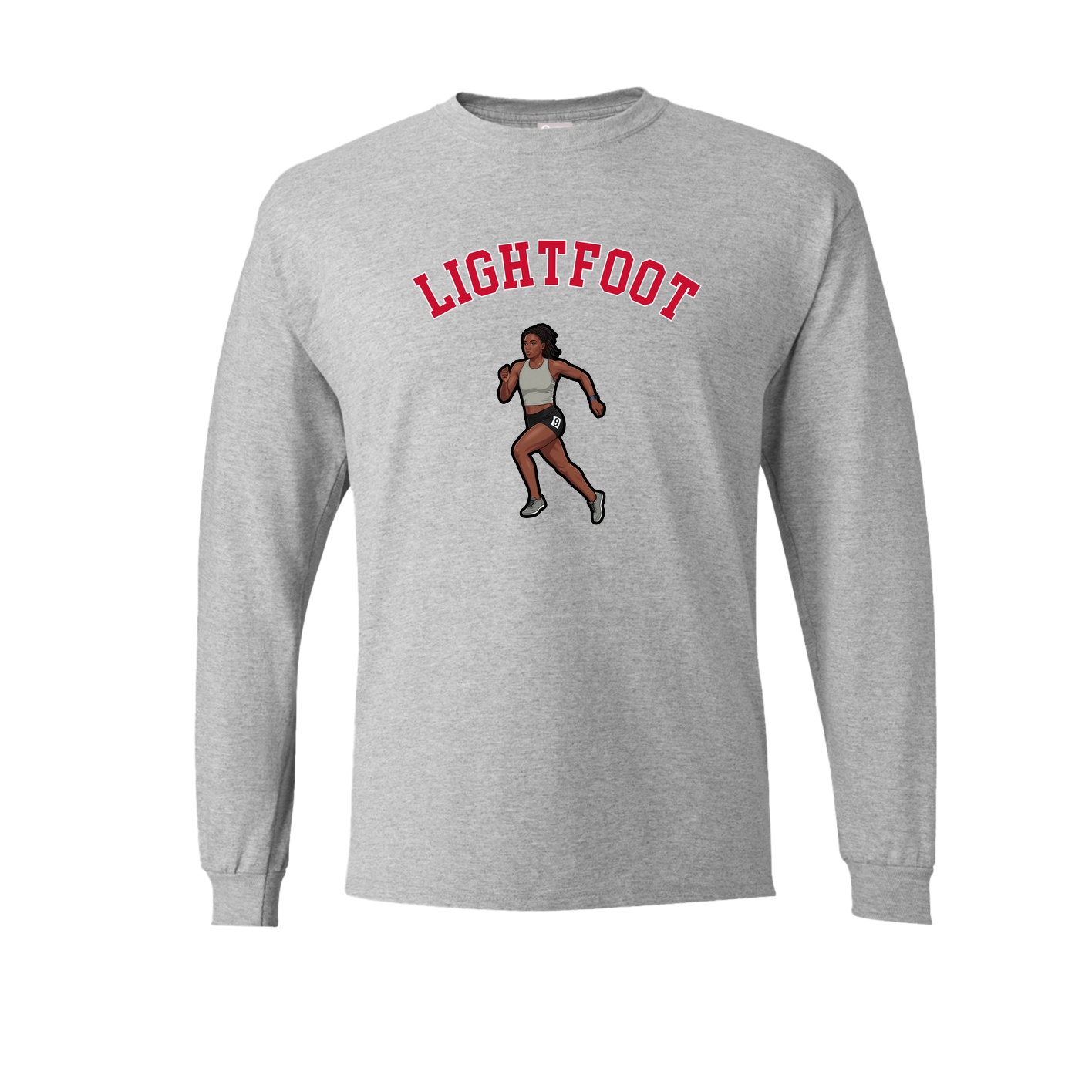 Long Sleeve Tee — Shirsey Arch in Grey