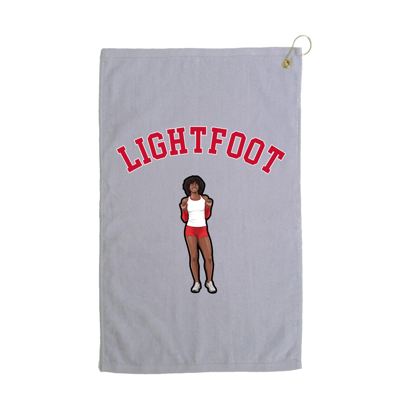 Golf Towel — Shirsey Arch in Grey