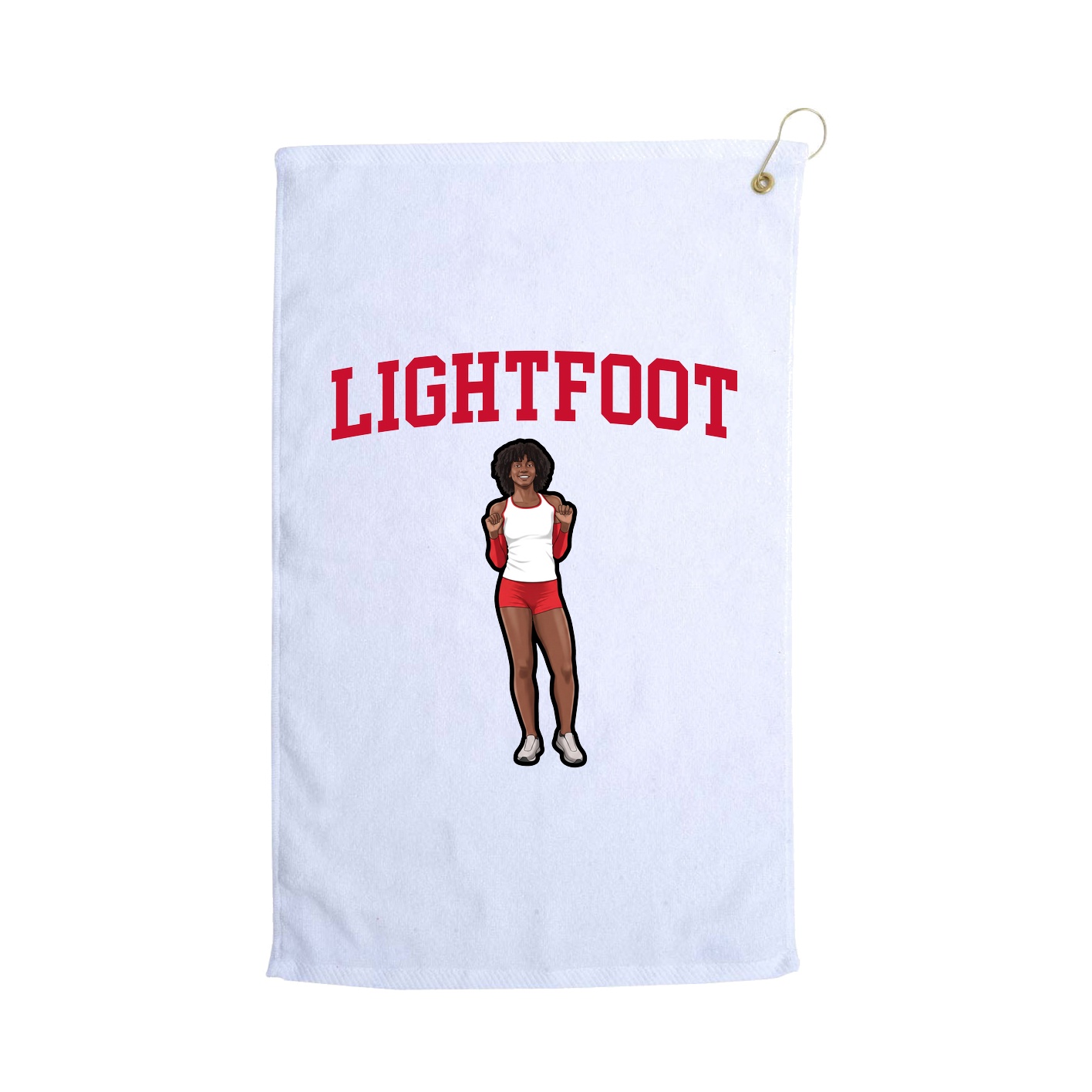Golf Towel — Shirsey in White