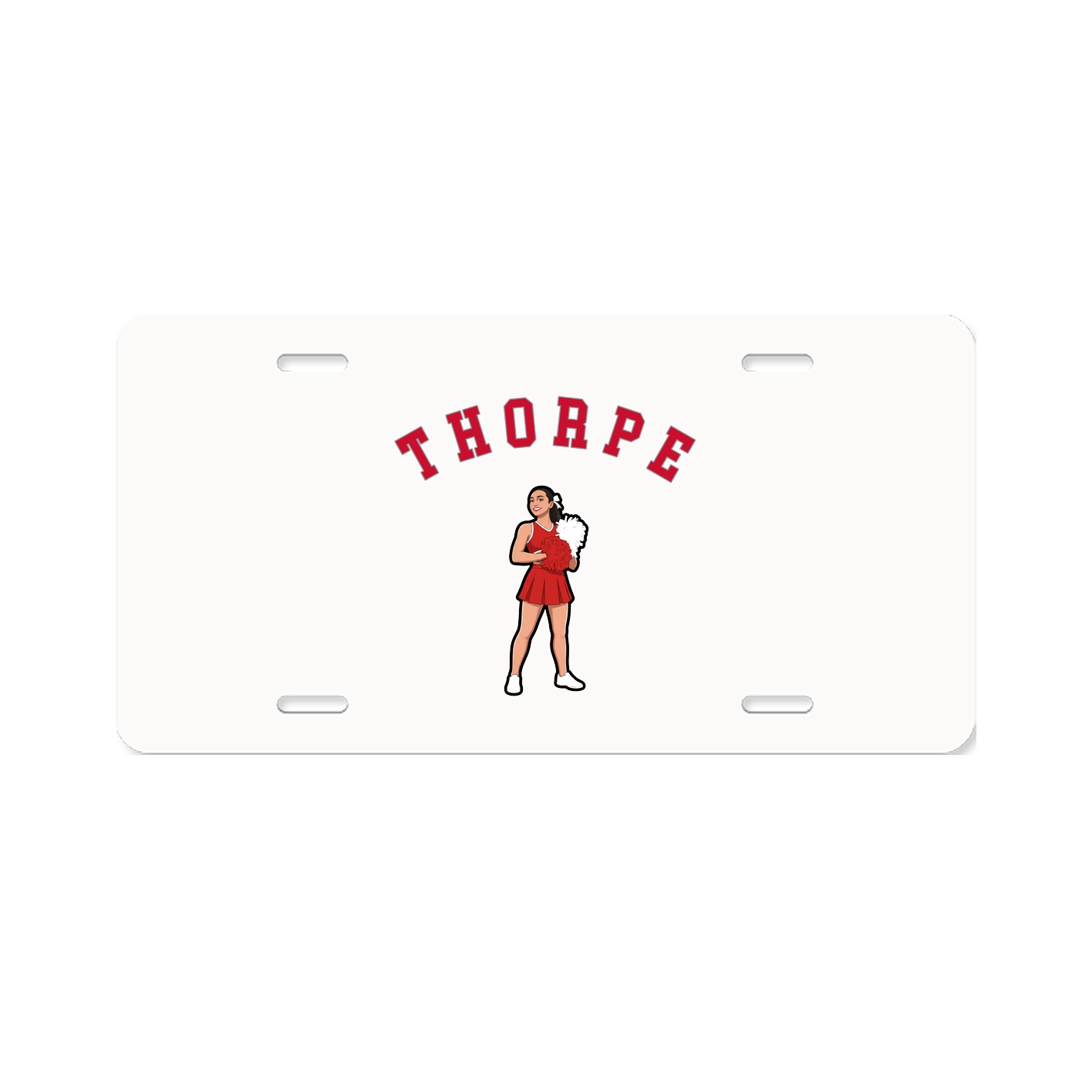 License Plate — Shirsey Arch in Classic