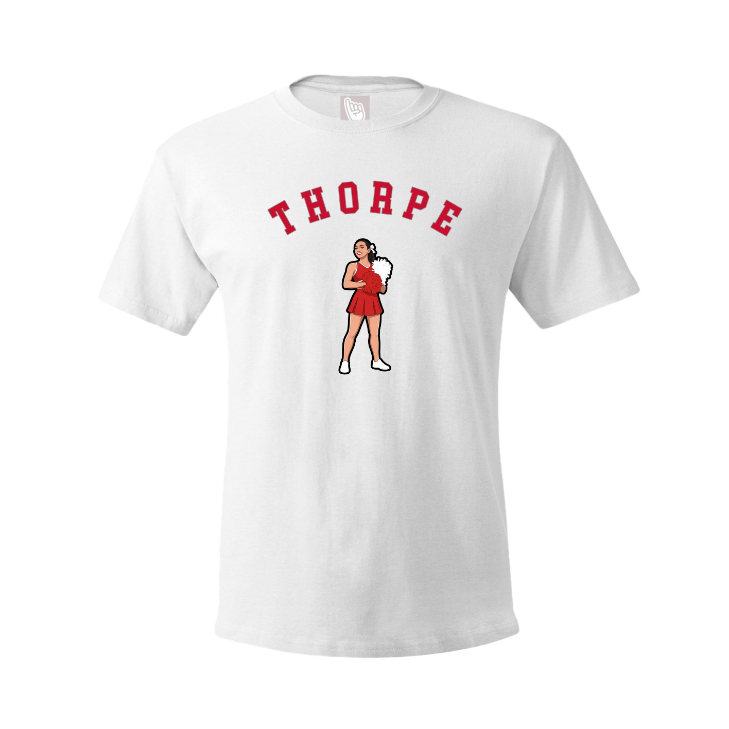 Youth Tee — Shirsey Arch in White