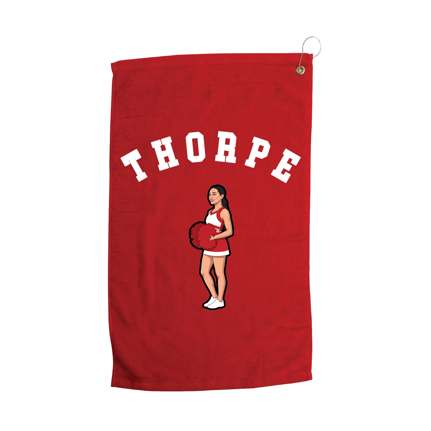 Golf Towel — Shirsey Arch in Red