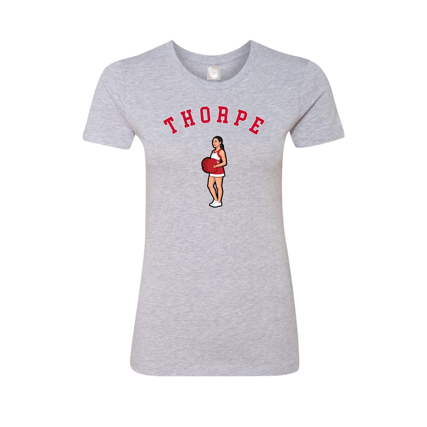 Womens Tee — Shirsey Arch in Grey