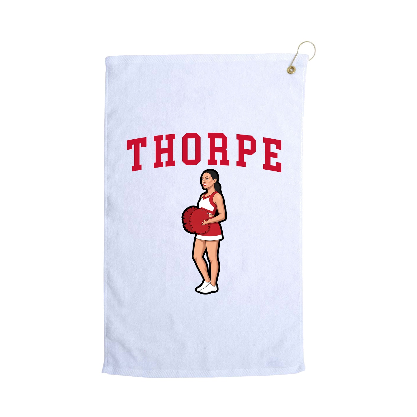 Golf Towel — Shirsey in White