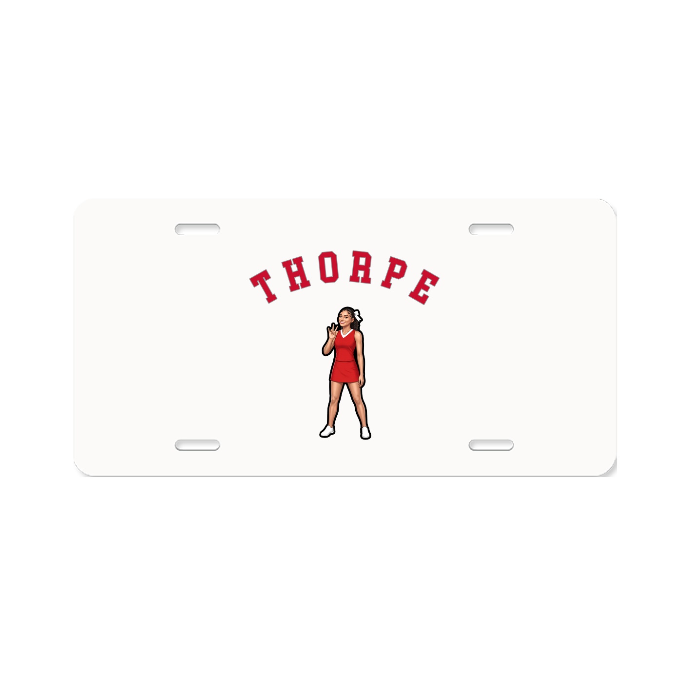 License Plate — Shirsey Arch in Classic