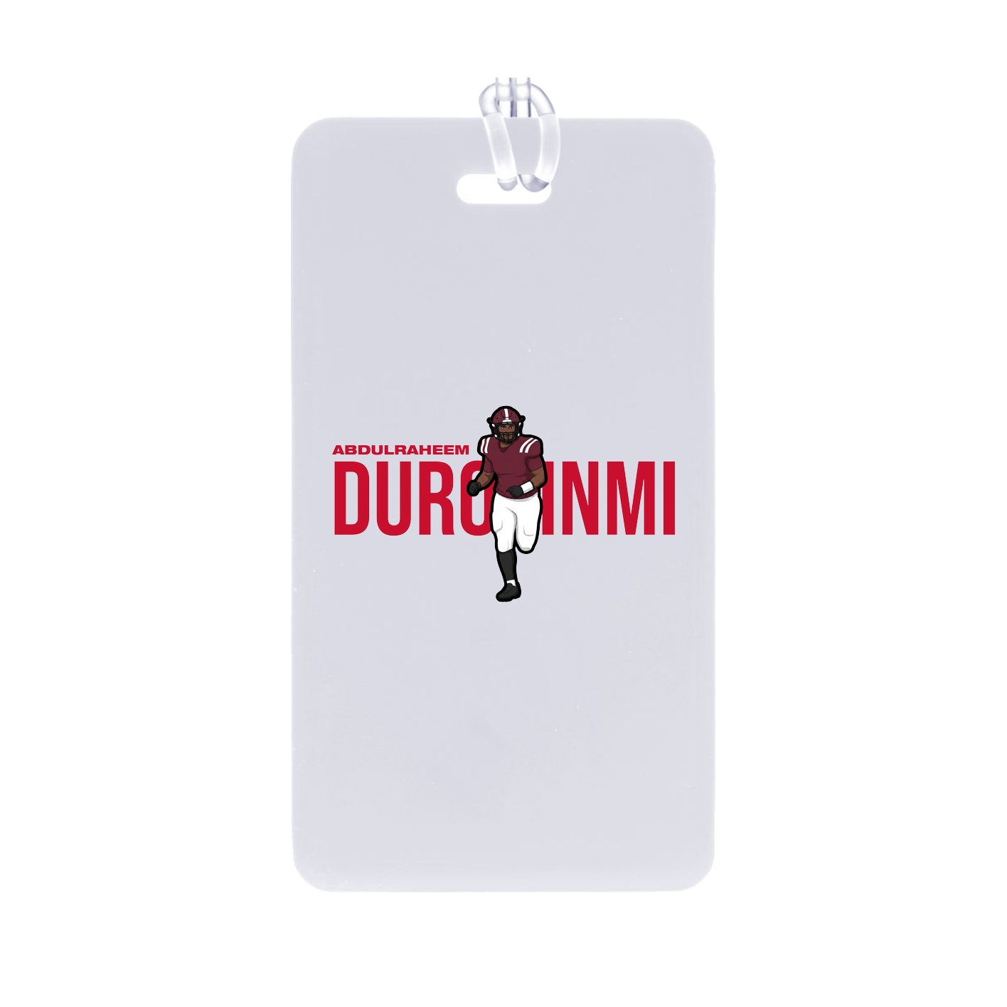 Bag Tag — Player Name in Classic