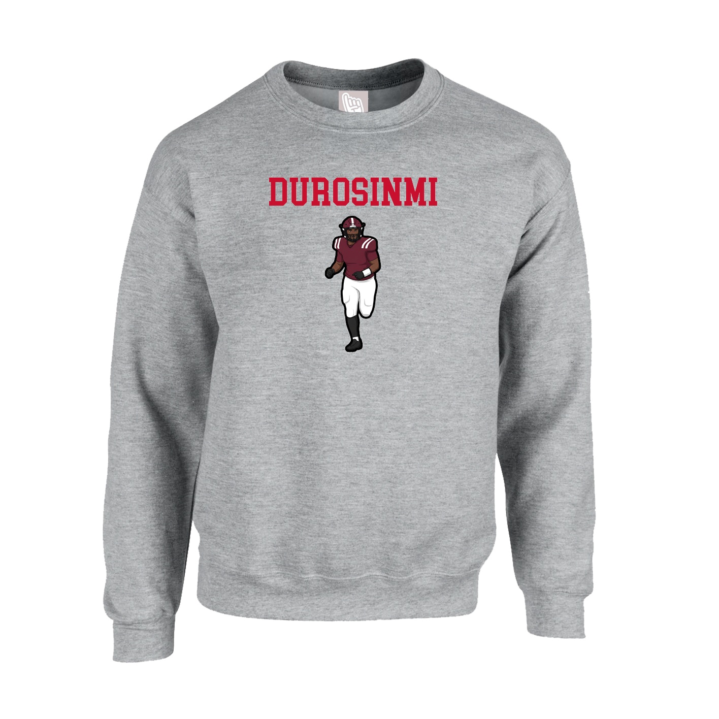 Fleece Crew — Shirsey in Grey