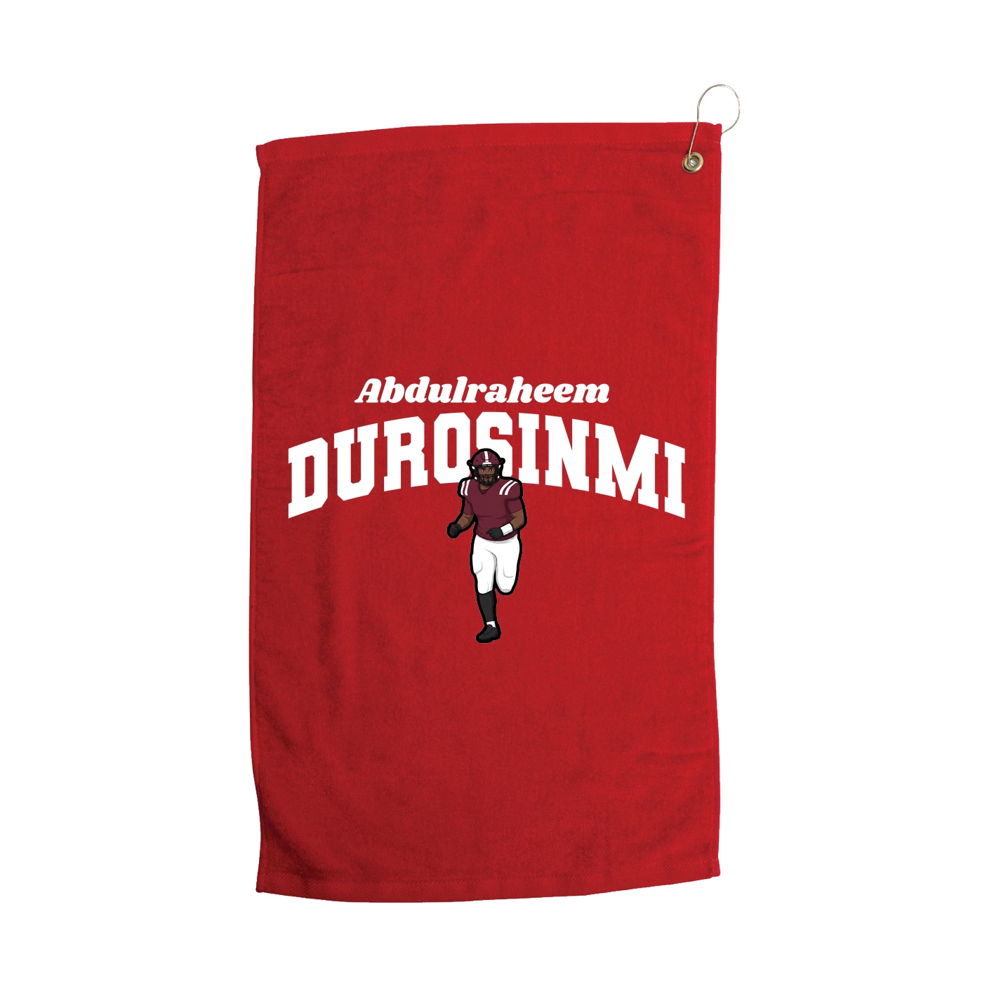 Golf Towel — Signature Arch in Red