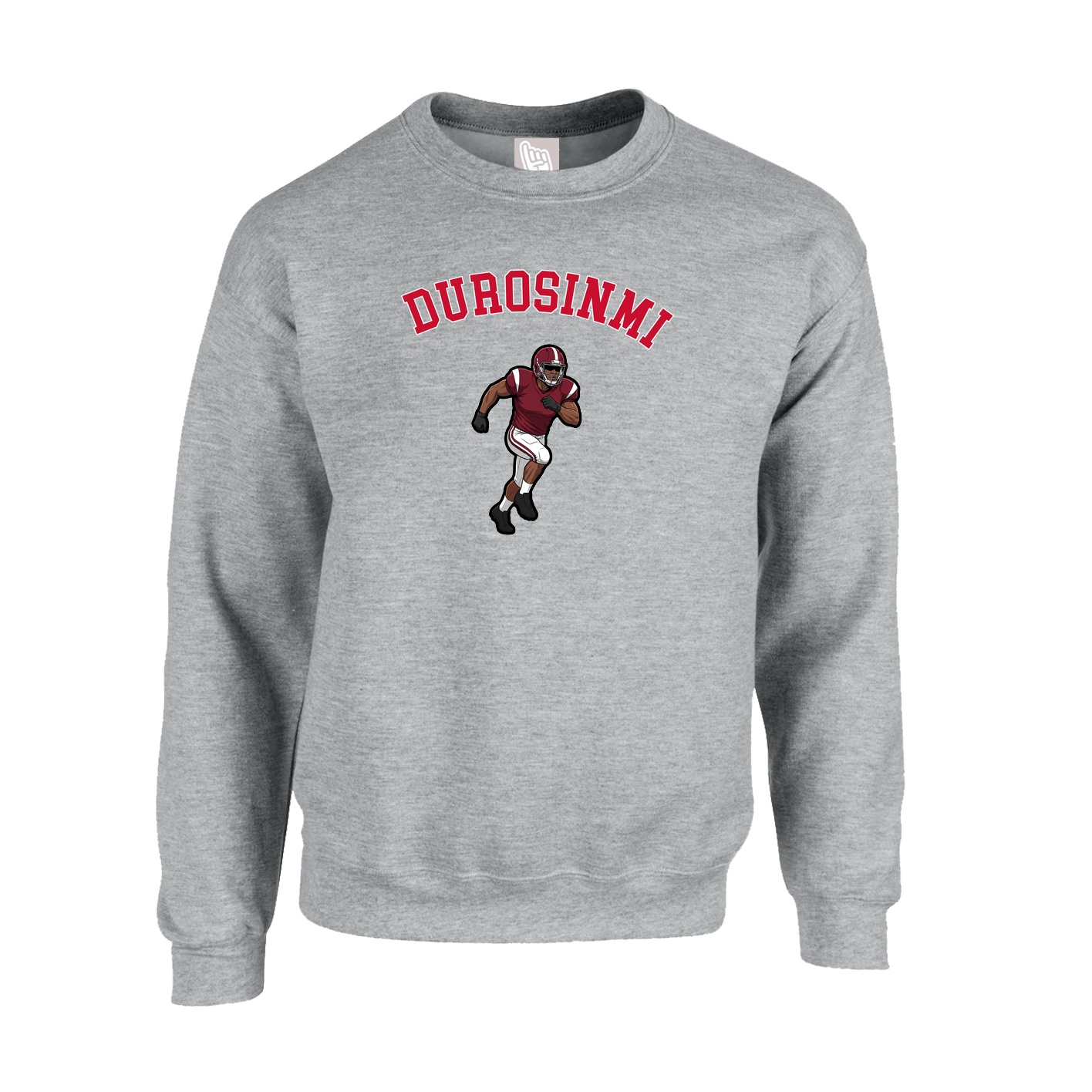 Fleece Crew — Shirsey Arch in Grey
