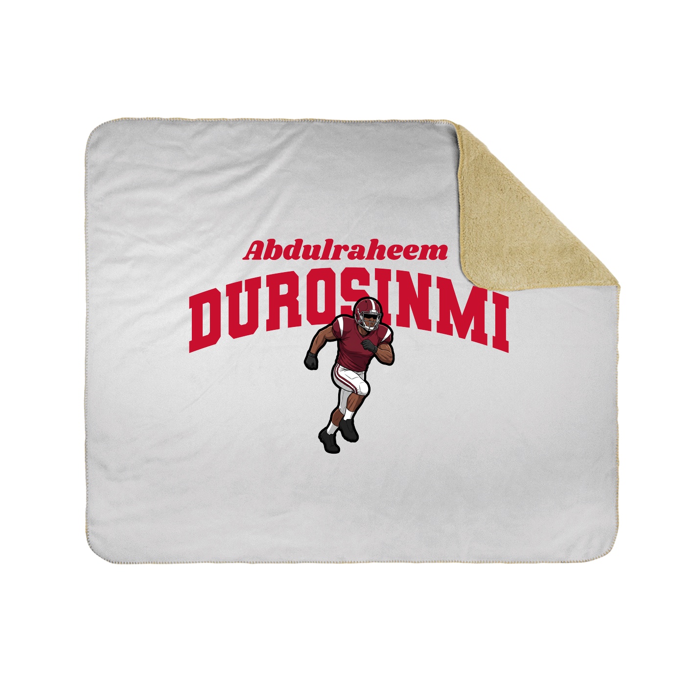 Throw Blanket — Signature Arch in White