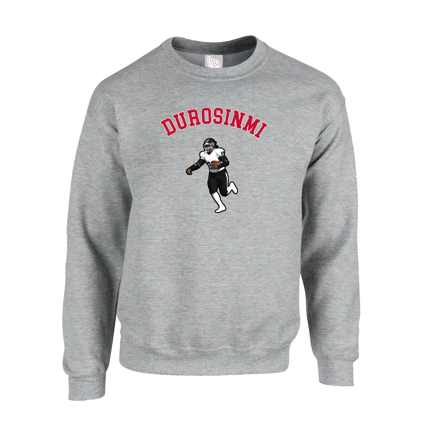 Fleece Crew — Shirsey Arch in Grey