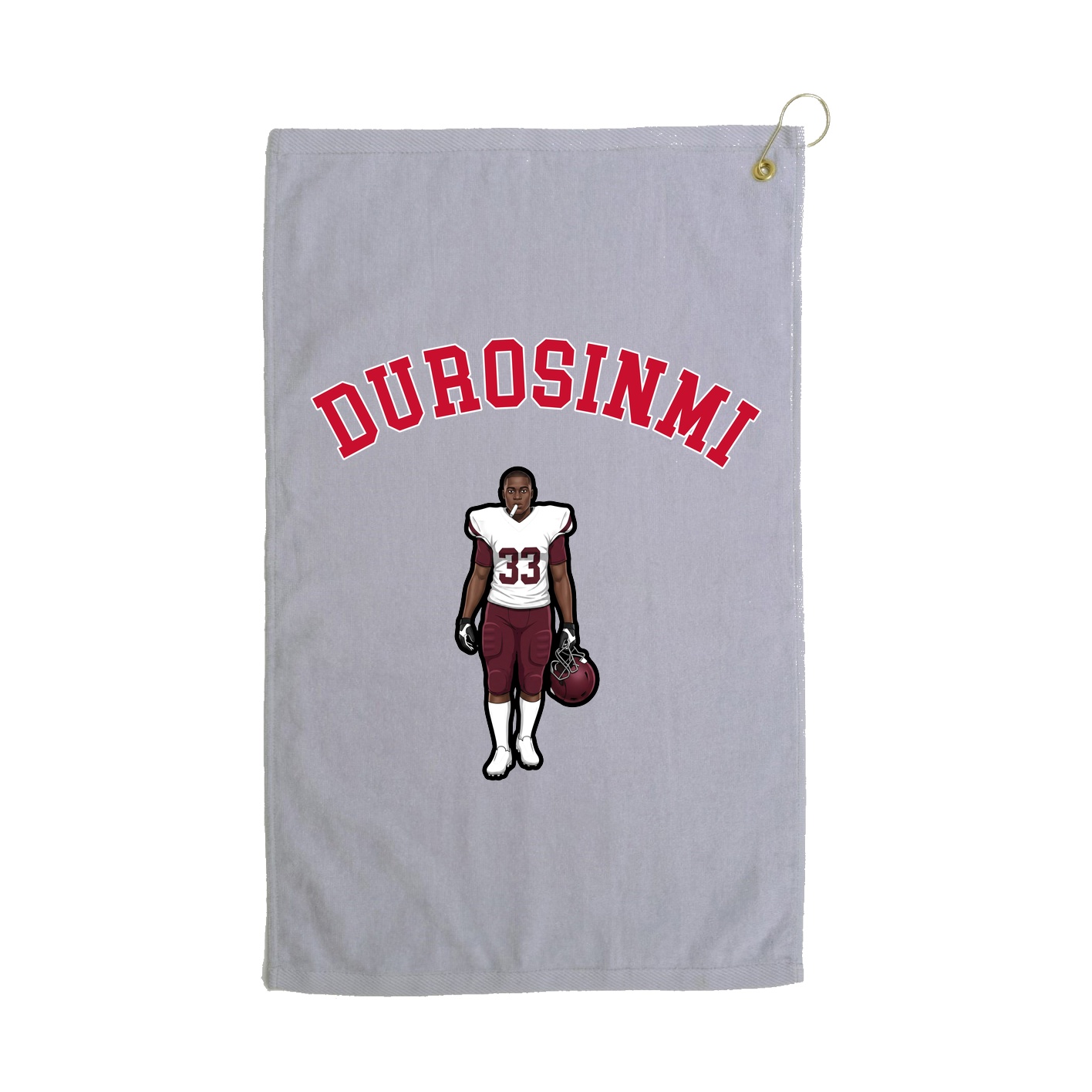 Golf Towel — Shirsey Arch in Grey