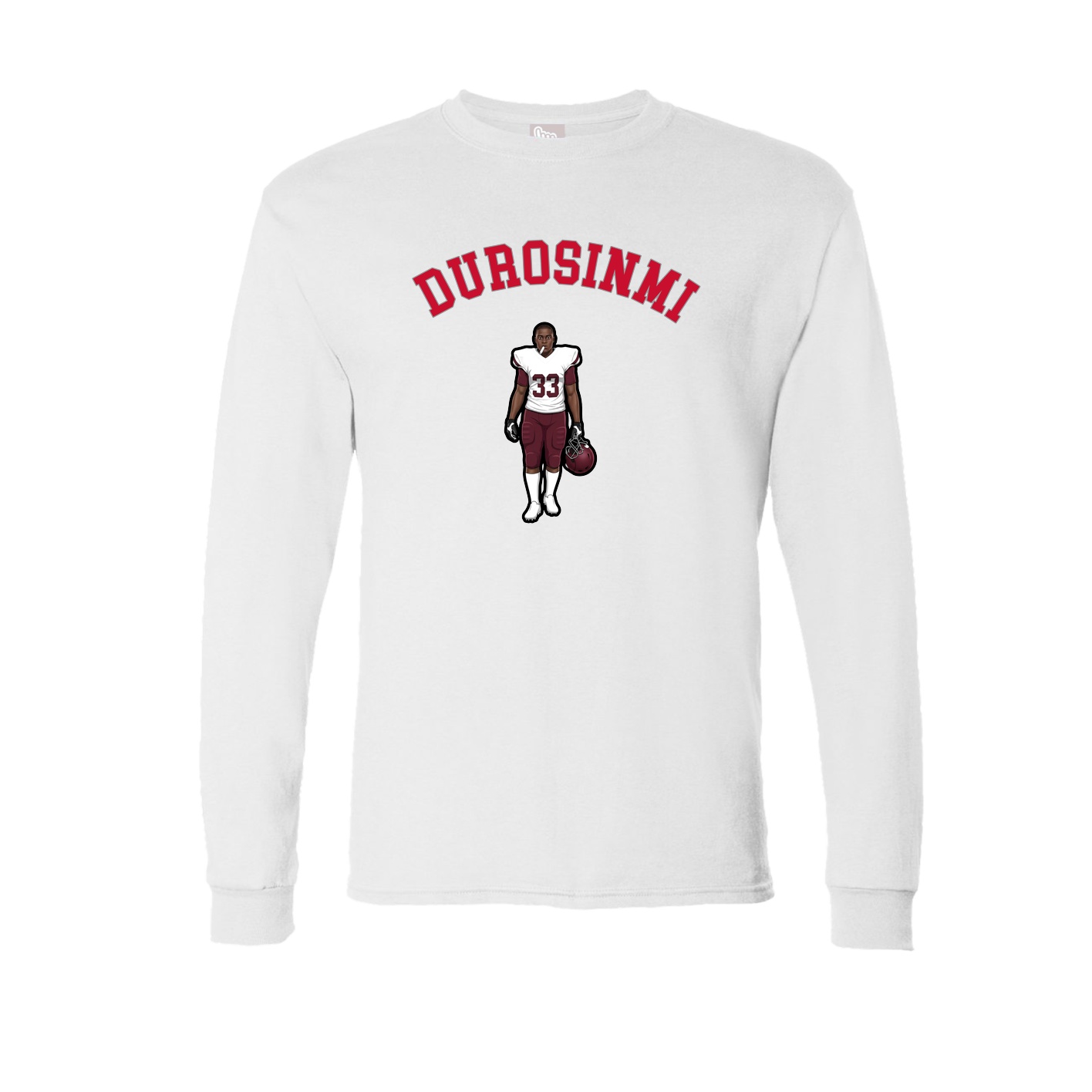 Long Sleeve Tee — Shirsey Arch in White