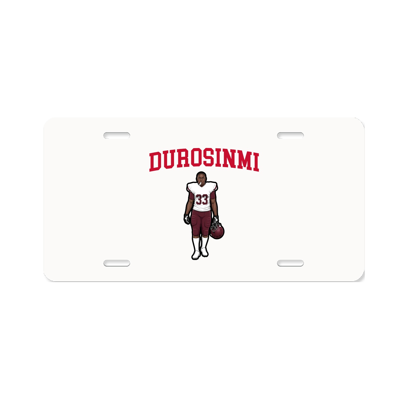 License Plate — Shirsey in Classic