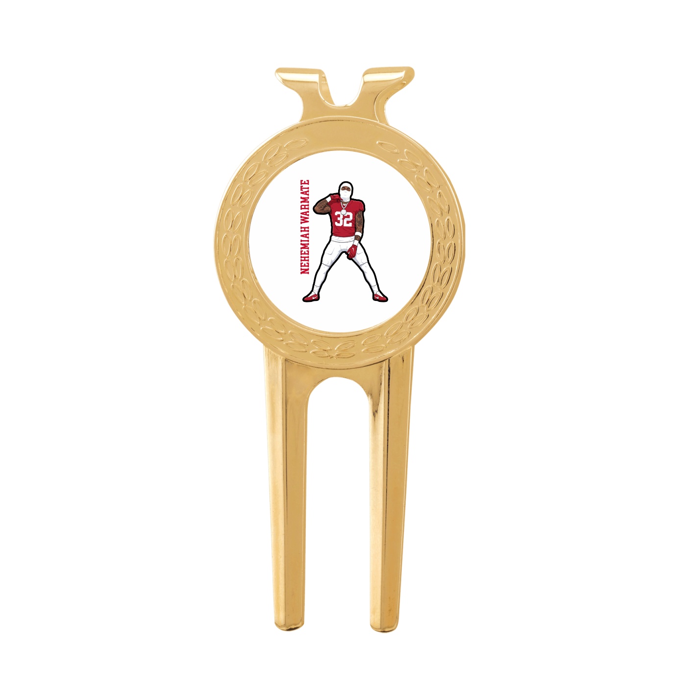 Divot Tool with Ball Marker — Name Vertical in Classic