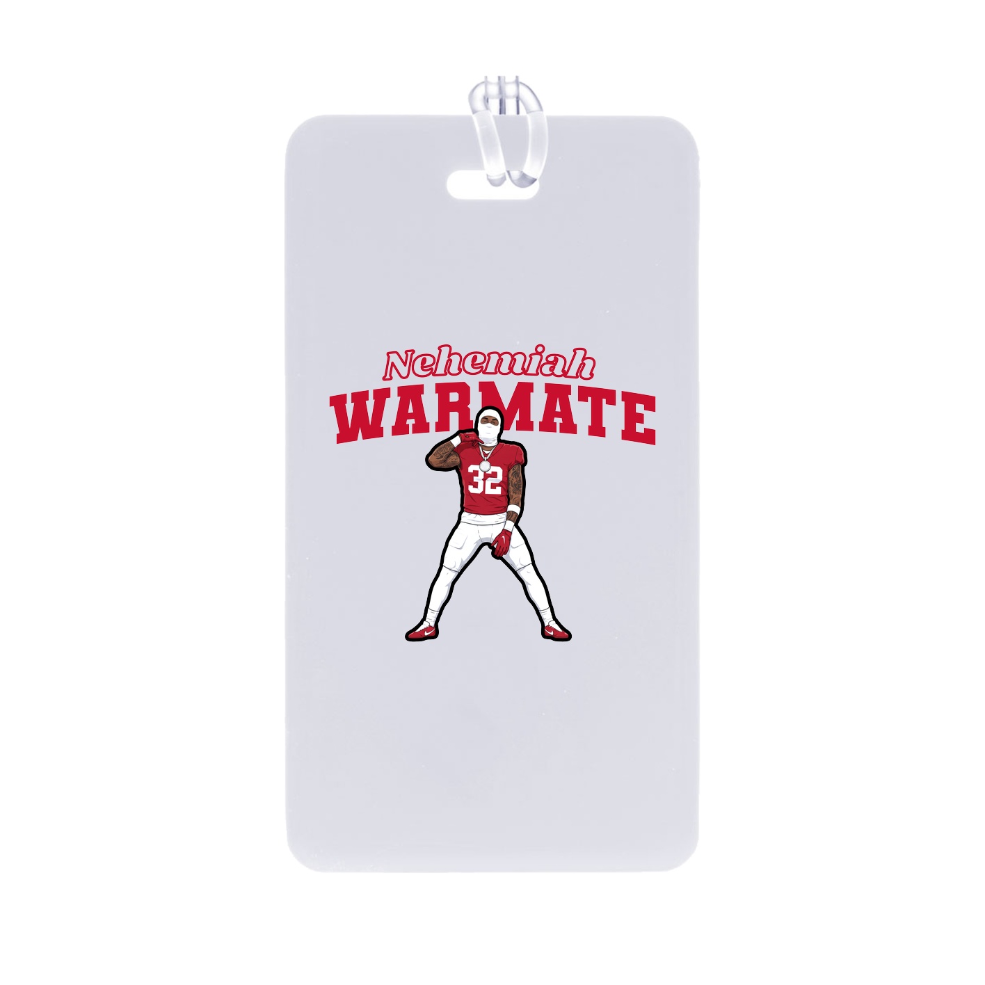 Bag Tag — Name Arch in Classic