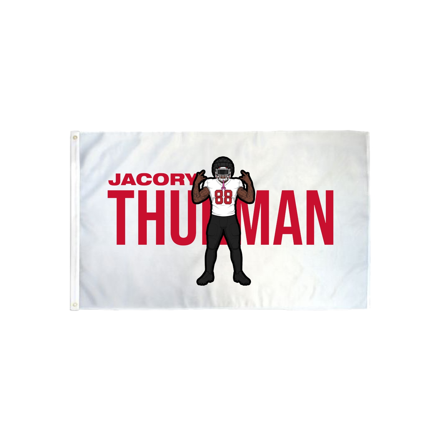 3x5 Flag — Player Name in Classic