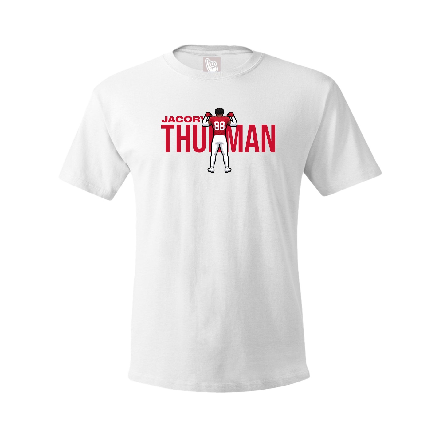 Youth Tee — Player Name in White