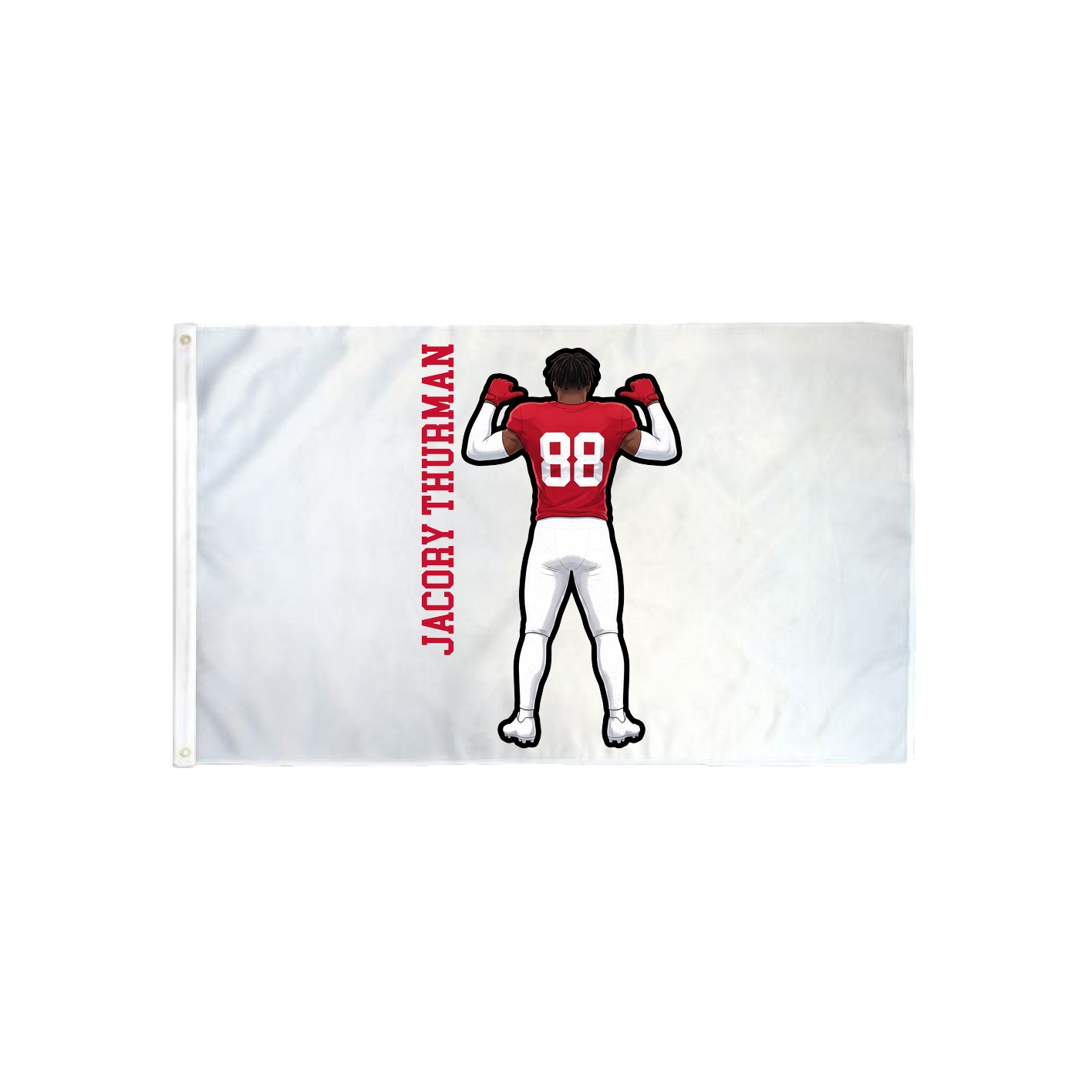 3x5 Flag — Name Vertical in Classic