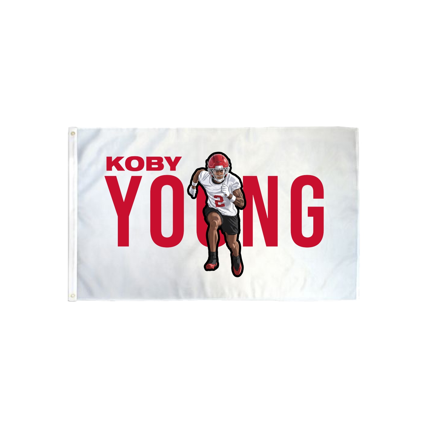 3x5 Flag — Player Name in Classic