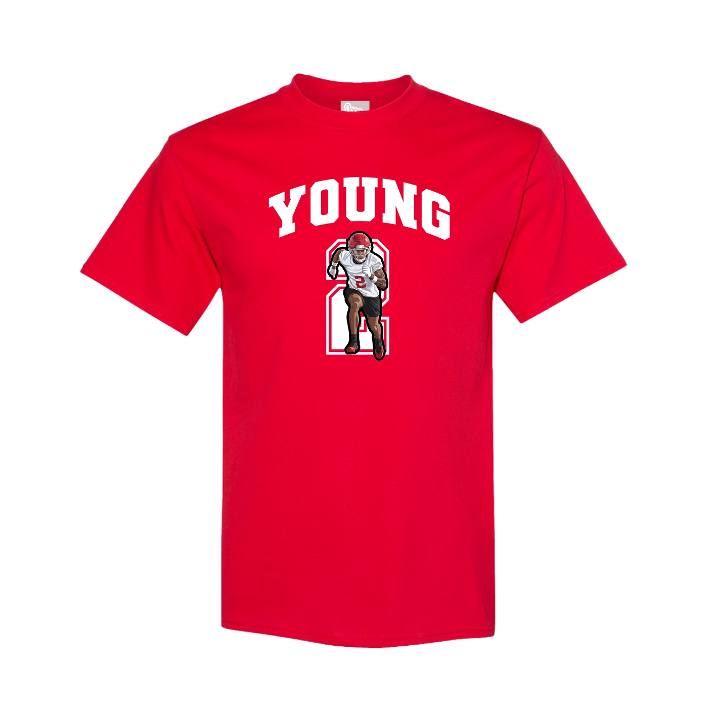 Youth Tee — Number in Red