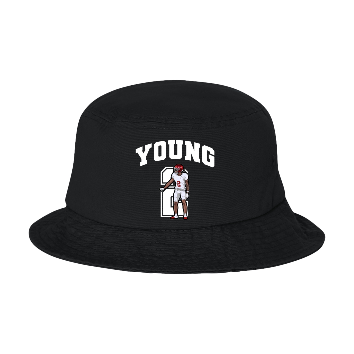 Bucket Cap — Number in Black