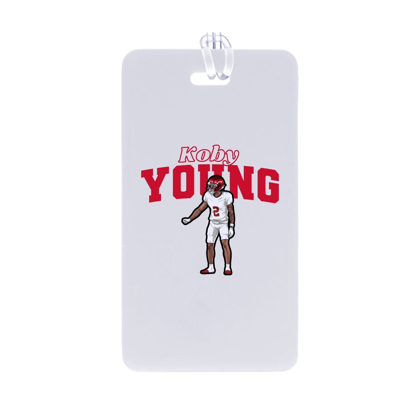 Bag Tag — Name Arch in Classic