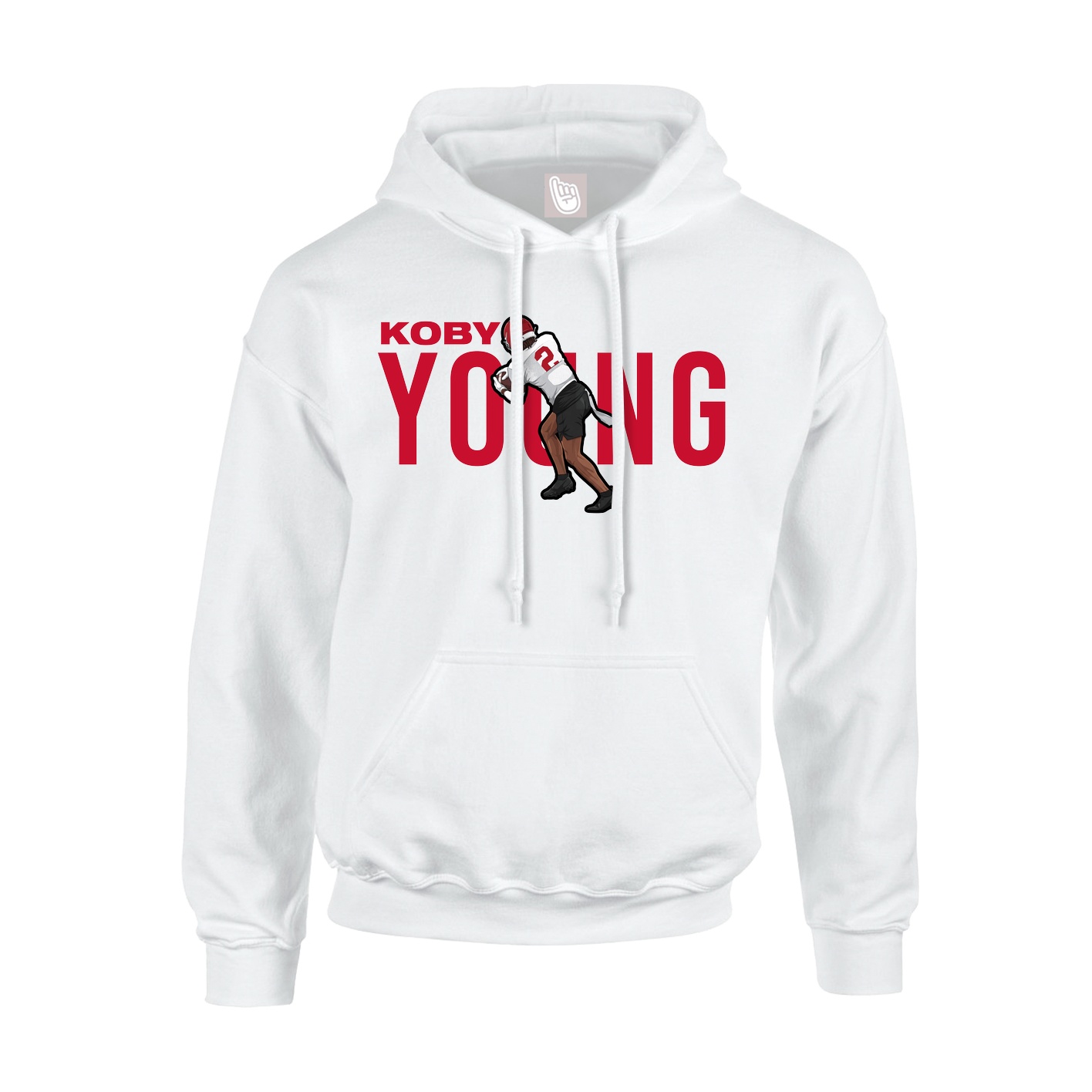 Hoodie — Player Name in White