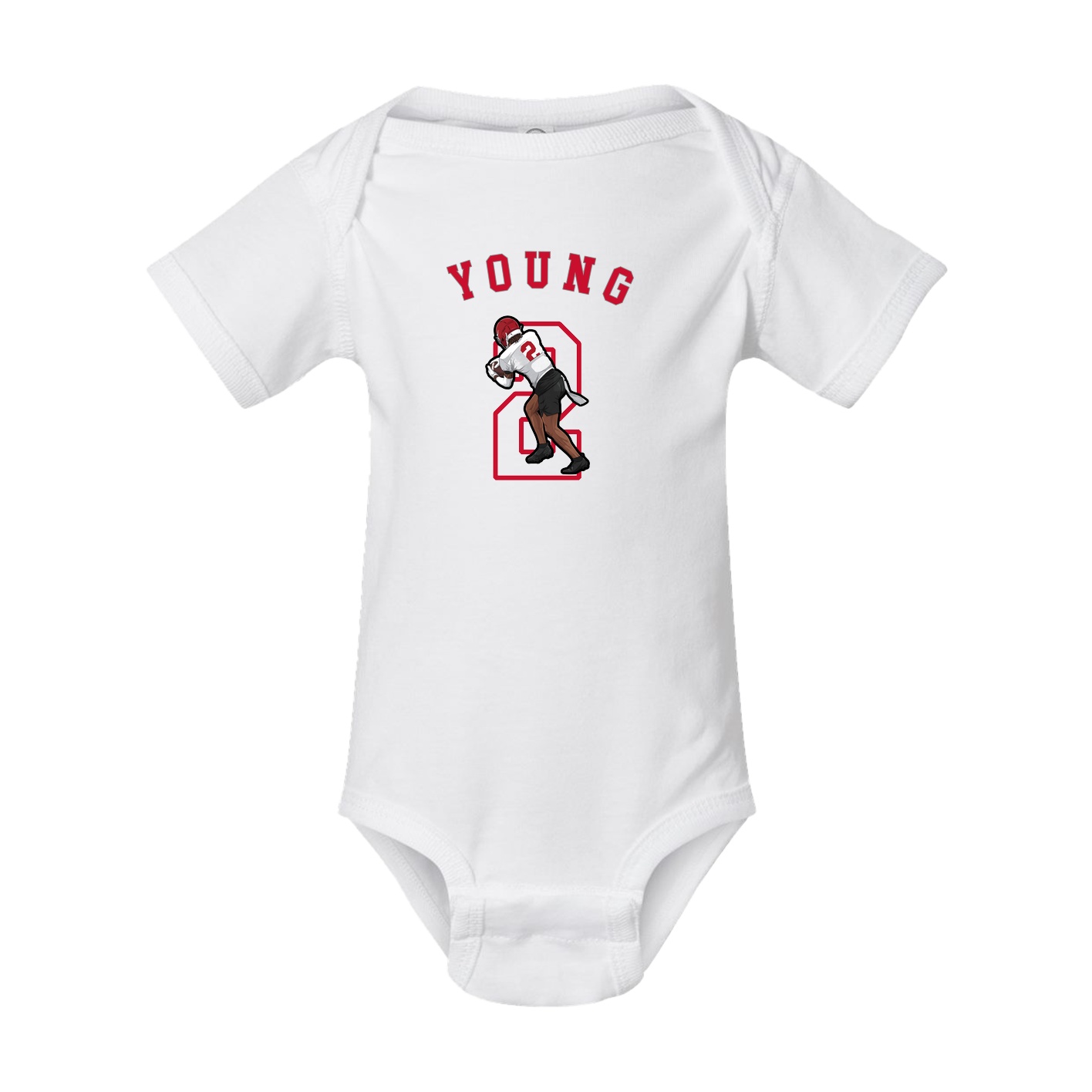 Baby Onesie — Shirsey Arch in White