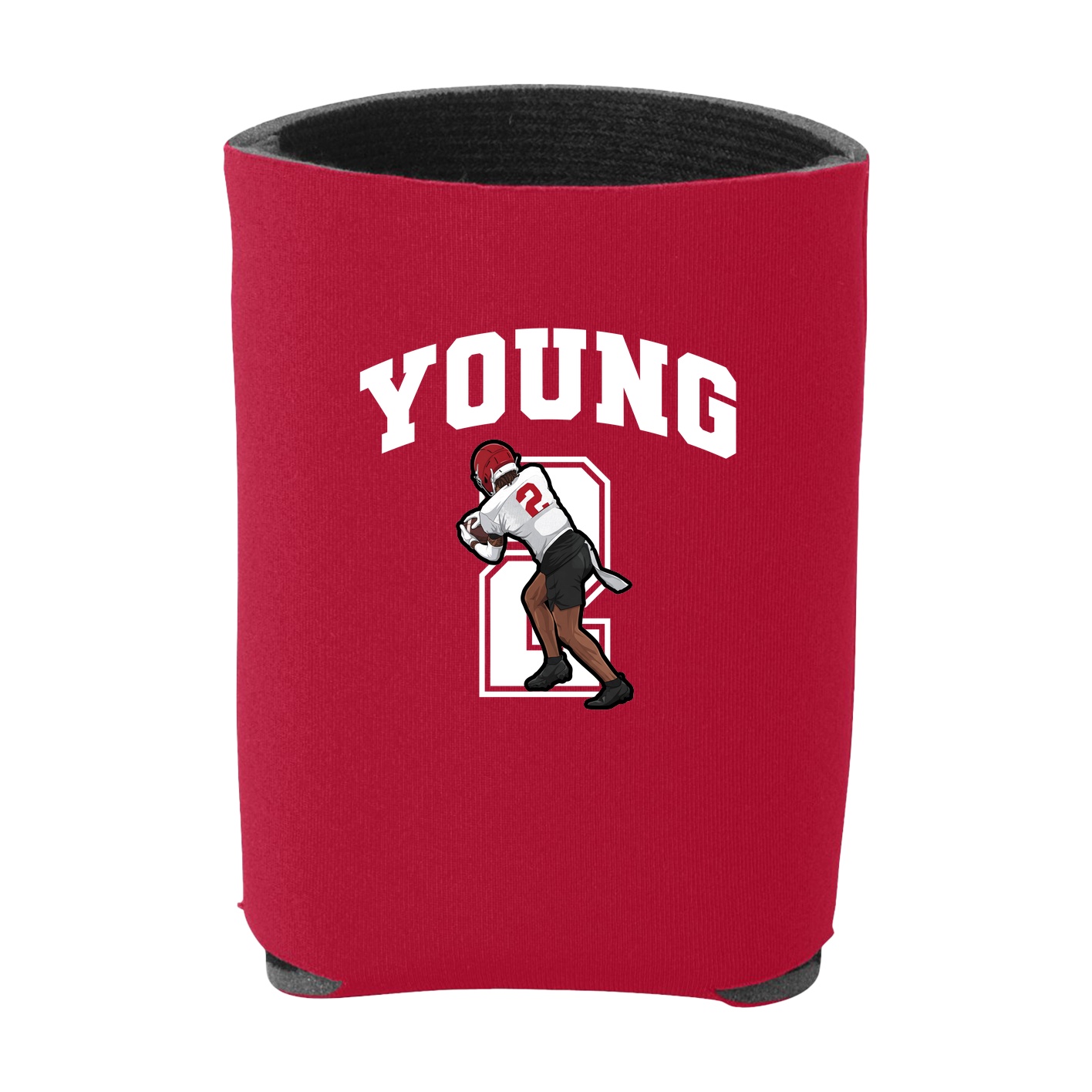 Can Holder — Number in Red