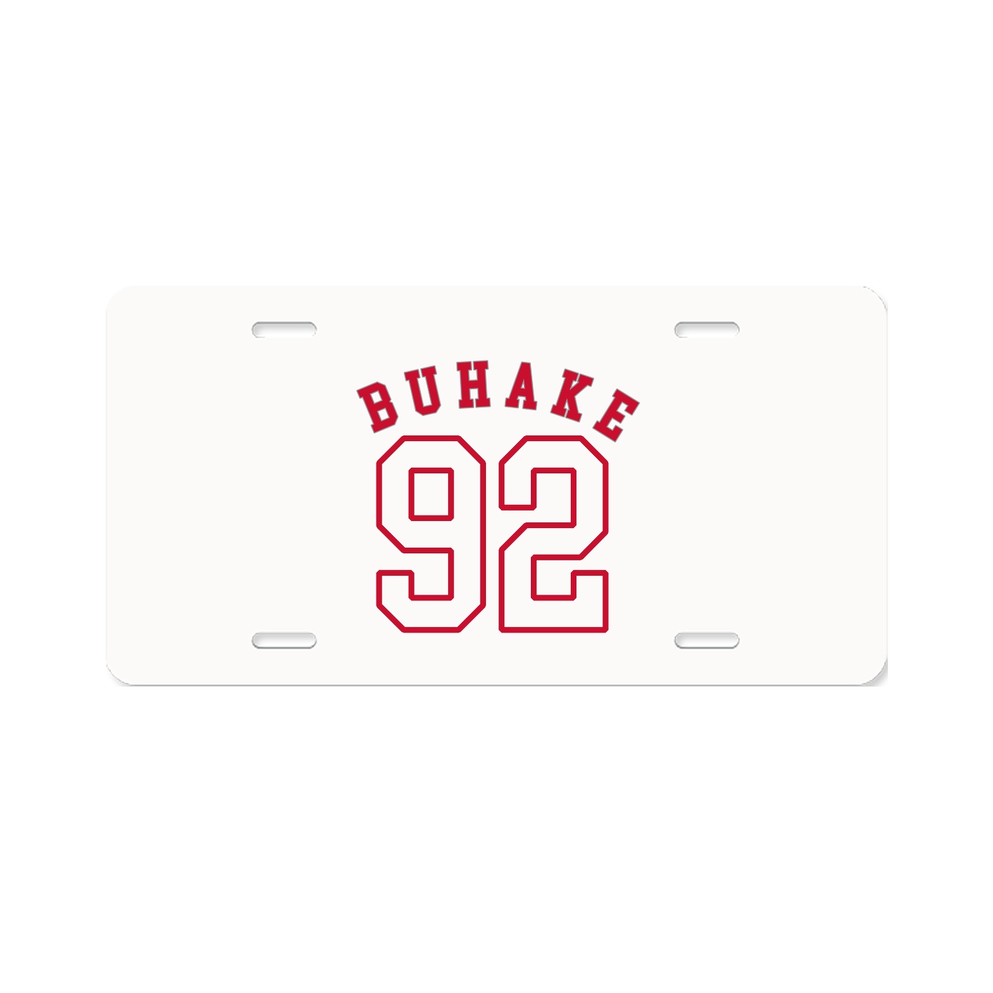 License Plate — Shirsey Arch in Classic