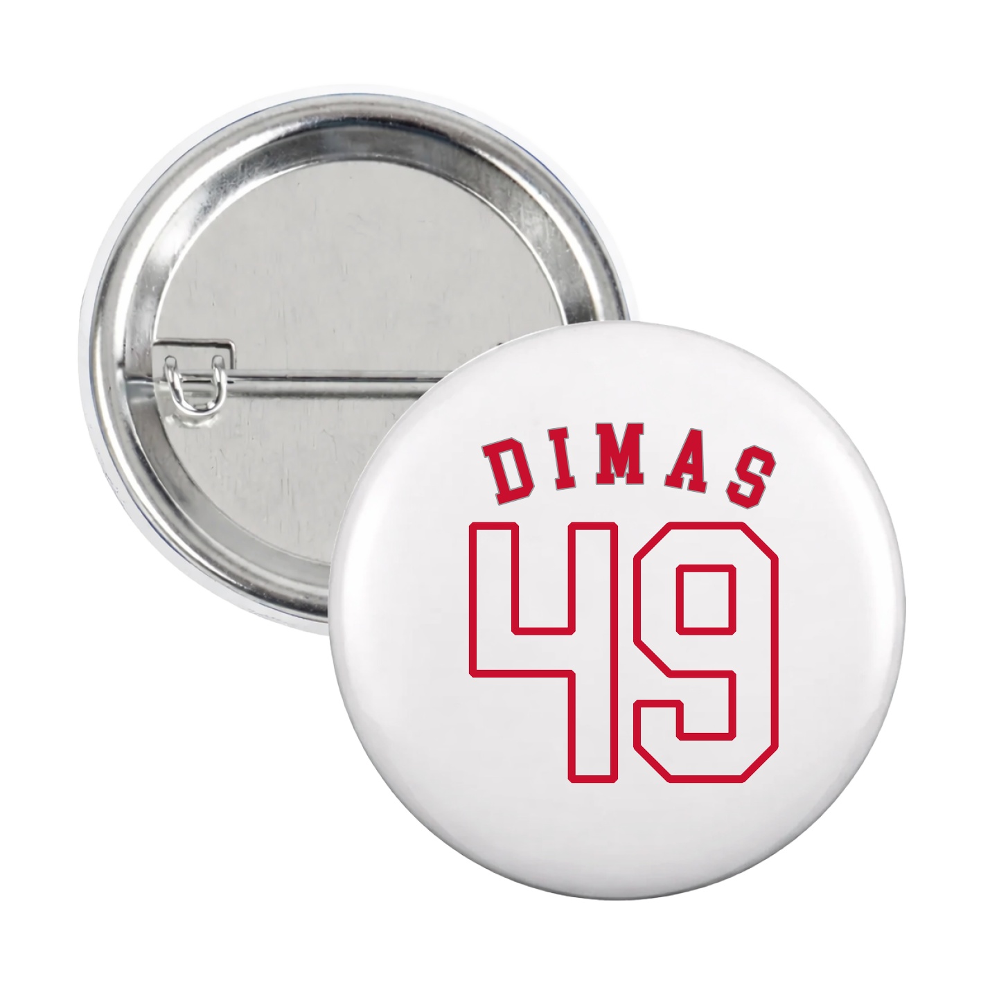 Game Day Button — Shirsey Arch in White