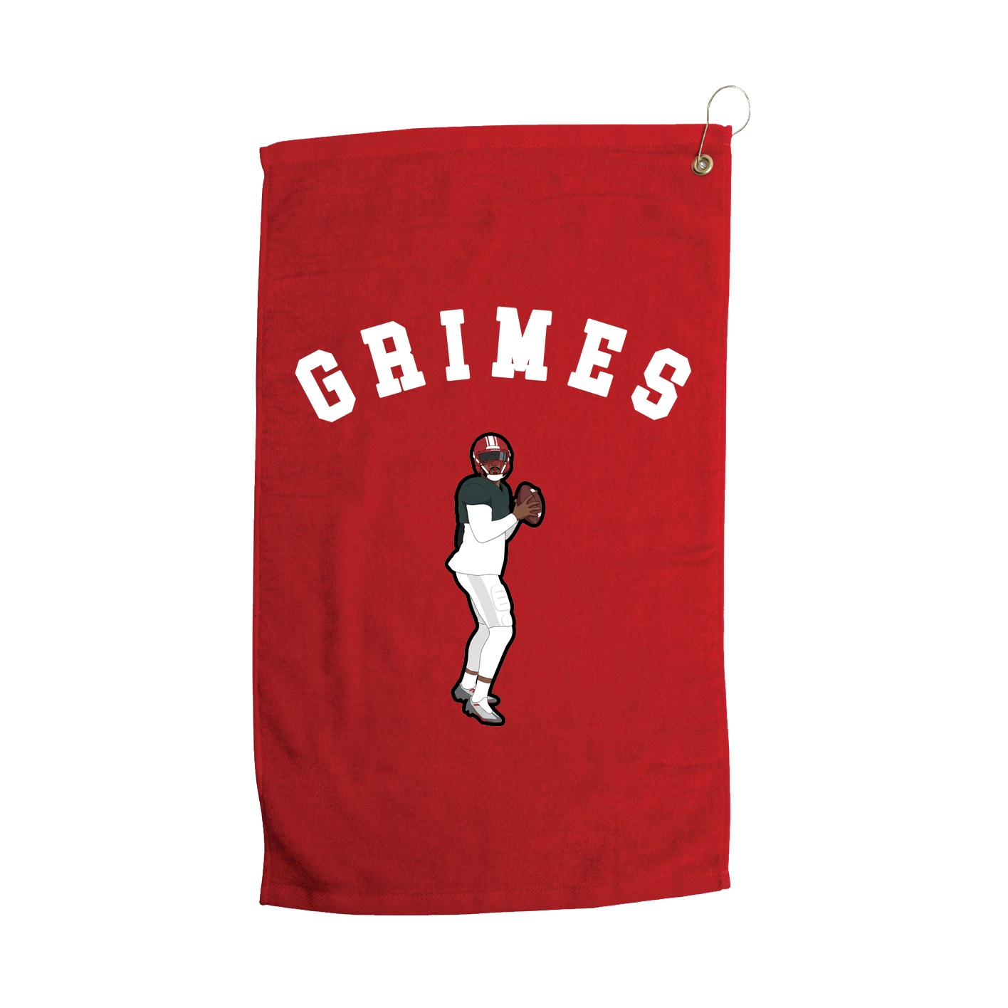 Golf Towel — Shirsey Arch in Red